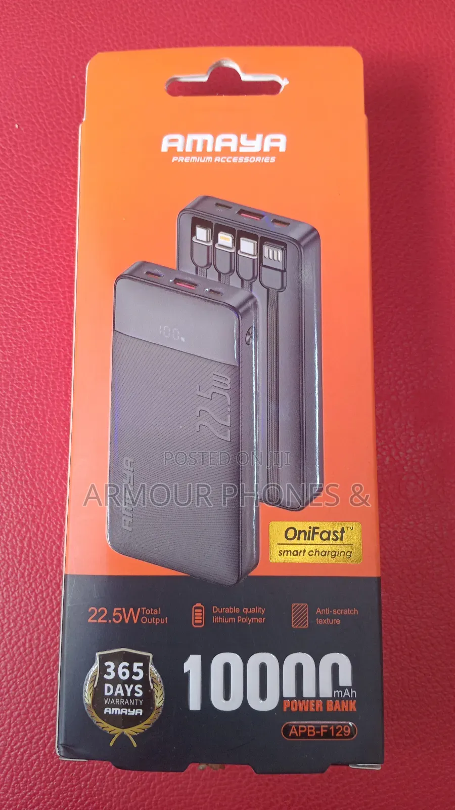 Amaya 22.5 Watt 10000mah Powerbank