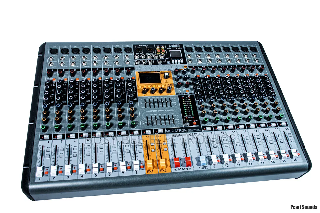Megatron 1602d 16 Channels Powered Mixer