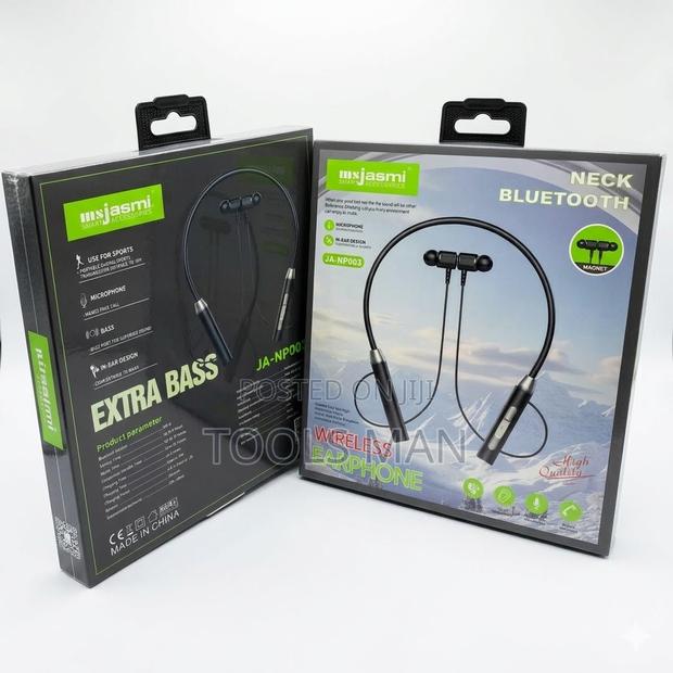 Wireless Neckband -Extra Bass Bluetooth Sports Earphonejasmi Ja-Np003