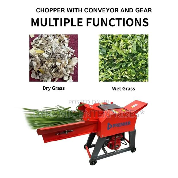 Premier Chaff Cutter / Chopper With Conveyor Gear