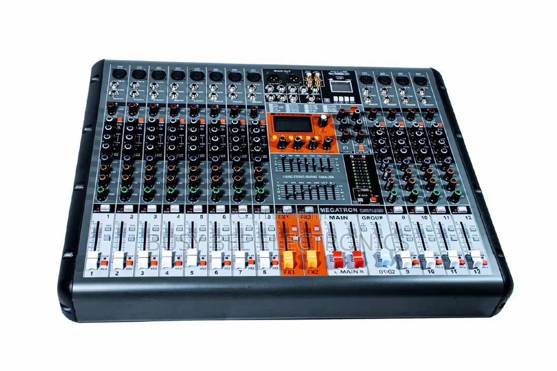 1202d 12 Channel Powered Mixer
