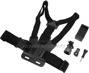 Chest Phone Mount Strap Harness Adjustable With Phone Clip Holder