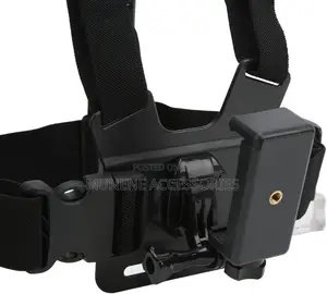 Chest Phone Mount Strap Harness Adjustable With Phone Clip Holder