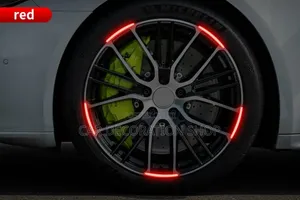 5stickers *4 Tires Tire Wheel Rims for Decoration and Safety