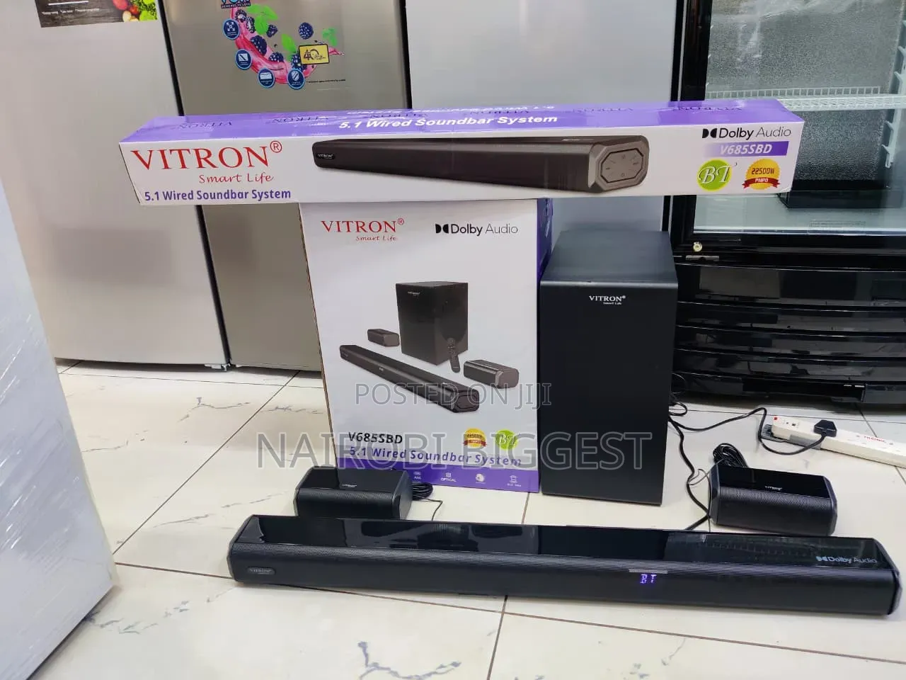 *Vitron Soundbar 5.1 V685sbd 22500w