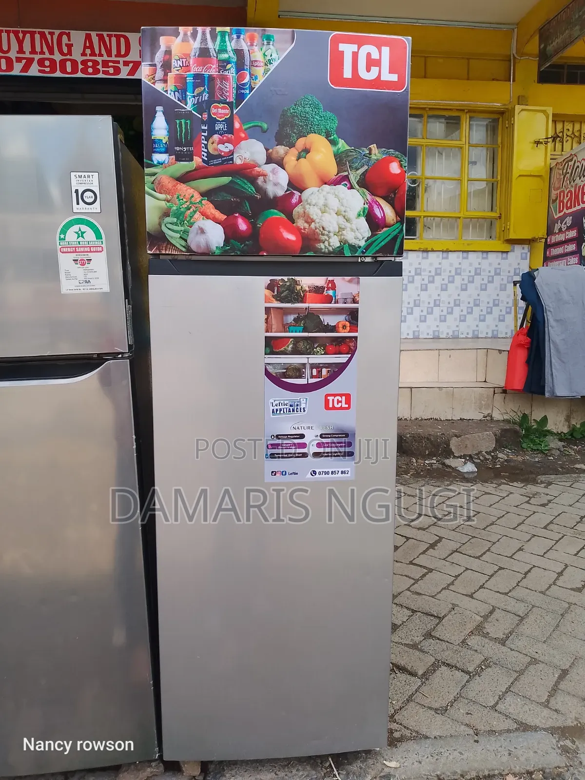 TCL Double Door Refrigerator
