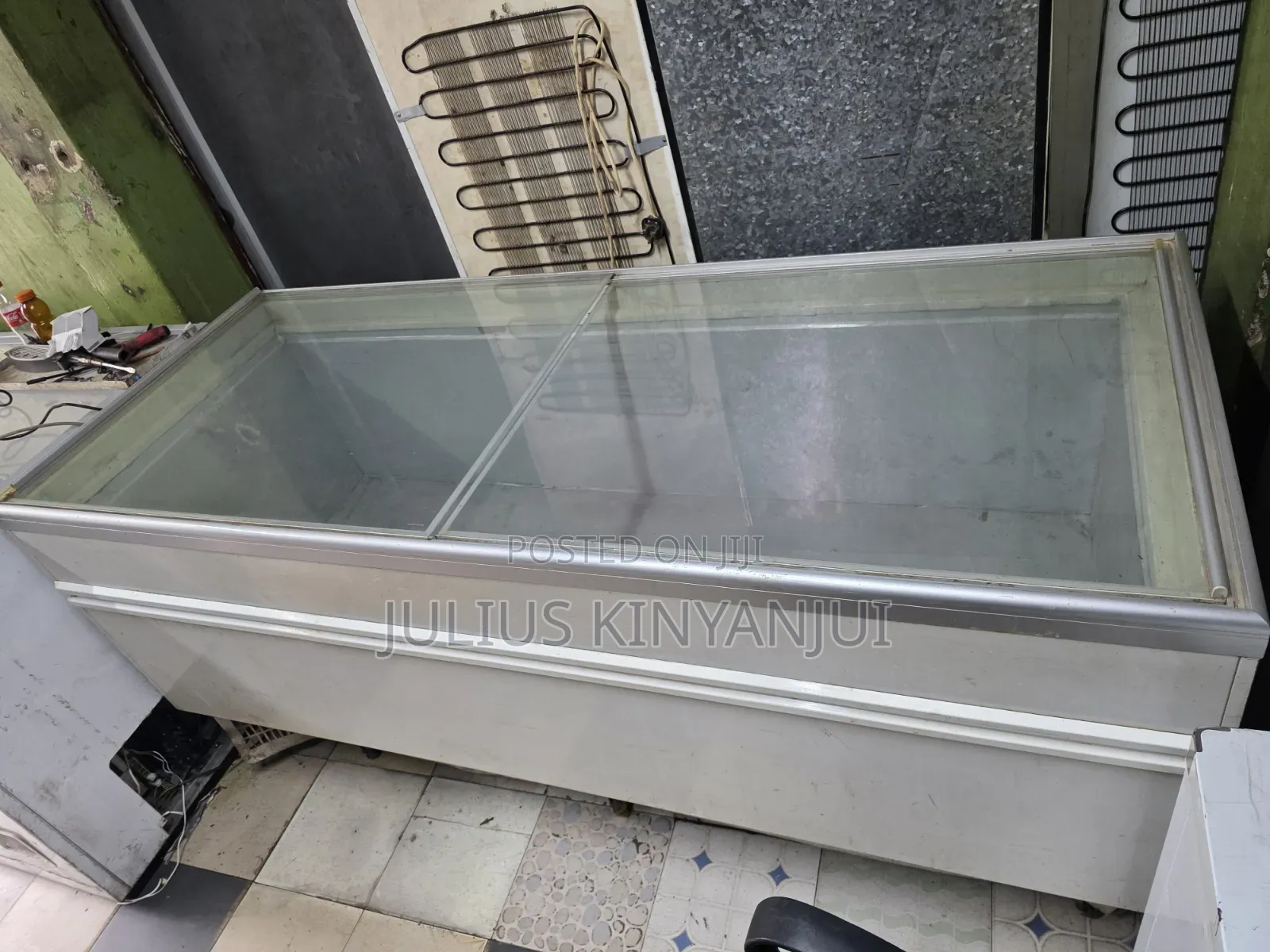 Commercial Showcase Sliding Doors Freezer
