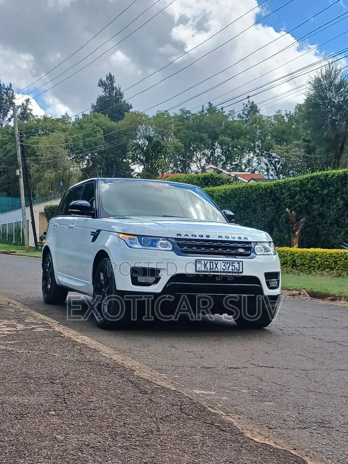 Land Rover Range Rover Sport SE 4dr SUV 4WD (3.0L 6cyl S/C 8A) 2014 White