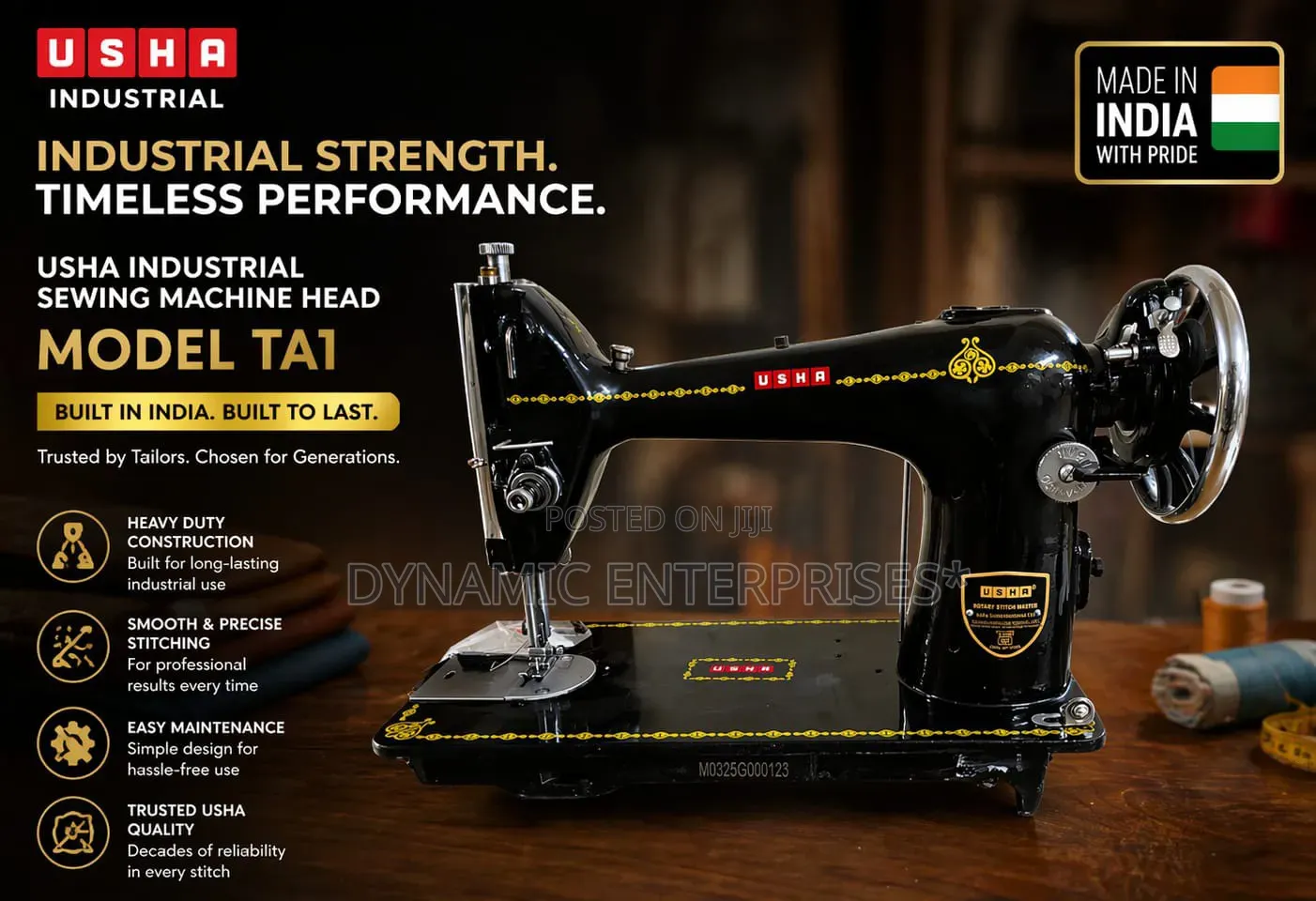 Usha Industrial Sewing Machine Head