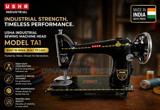 Usha Industrial Sewing Machine Head - main view