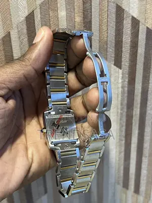 Cartier Tank Francaise Two Tone Steel and Yellow Gold