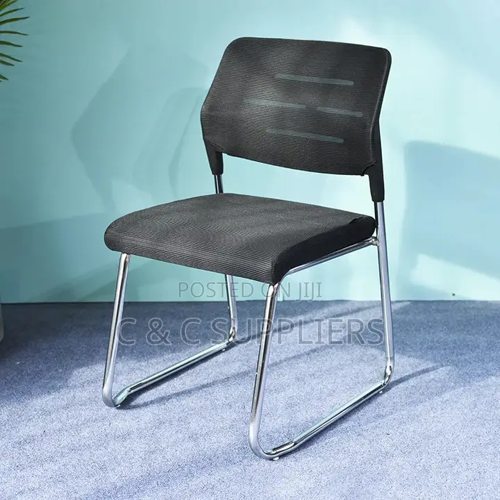 Office Guest Chairs; Armless Executive Mesh Office Visitor Seat