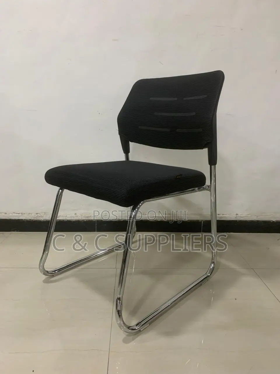 Office Guest Chairs; Armless Executive Mesh Office Visitor Seat