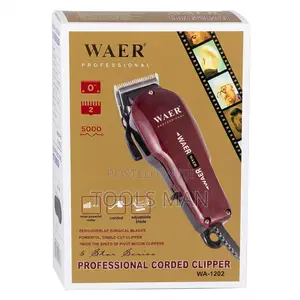 Balding Shaving Machine.Waer 1202 Corded Clipper-Zero-Overlap Shaver