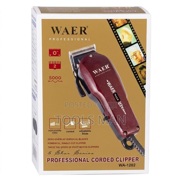 Balding Shaving Machine.Waer 1202 Corded Clipper-Zero-Overlap Shaver