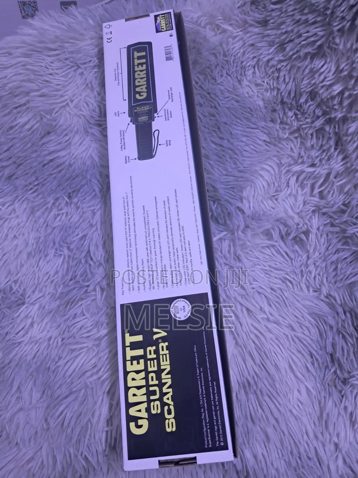 Active Hand-held Metal Detector – Garrett Superscanner