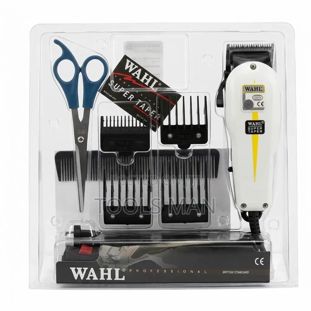 Wahl Super Taper Corded Hair Shaving Clipper Kit-V5000 Shaver Machine