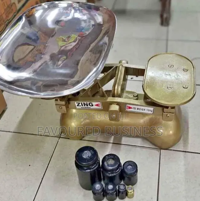 Heavy Duty Manual Weighing Scale 15kg /New Zinc Ratiri