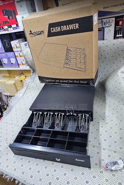 Pos Cash Drawer With 5 Bill 8 Coin Compartments