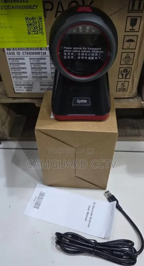 Syble Xb-8606 2d Desktop Barcode Scanner Qr Code Reader