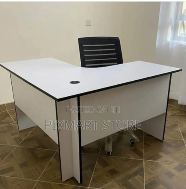 Compact 1.2m Corner L-Shape Study Office Table Desk - main view