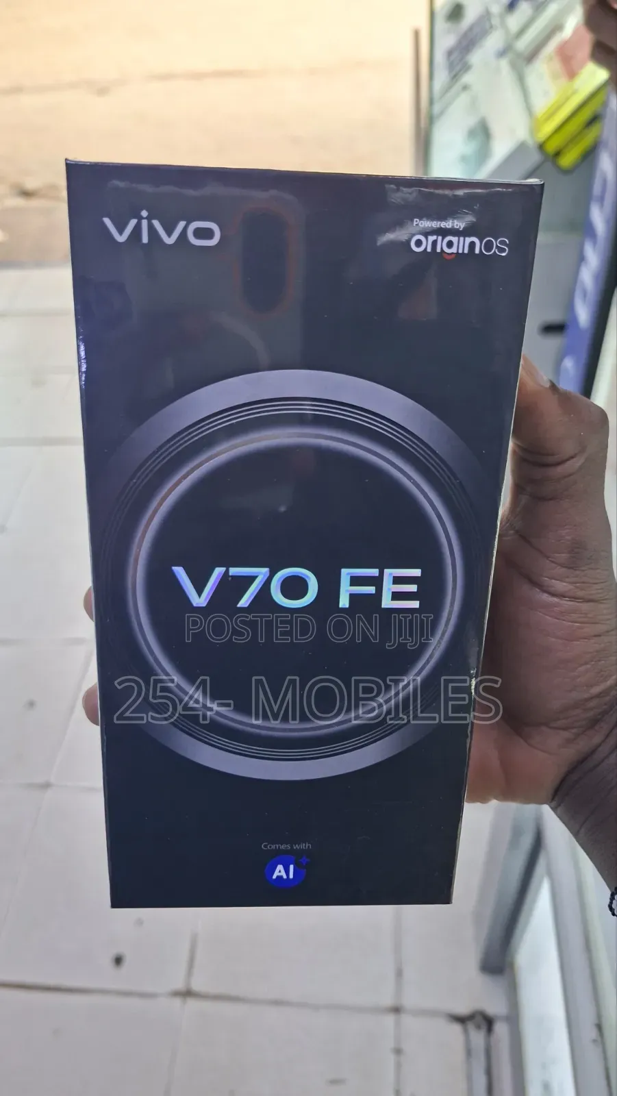 New Vivo V70 256 GB Black