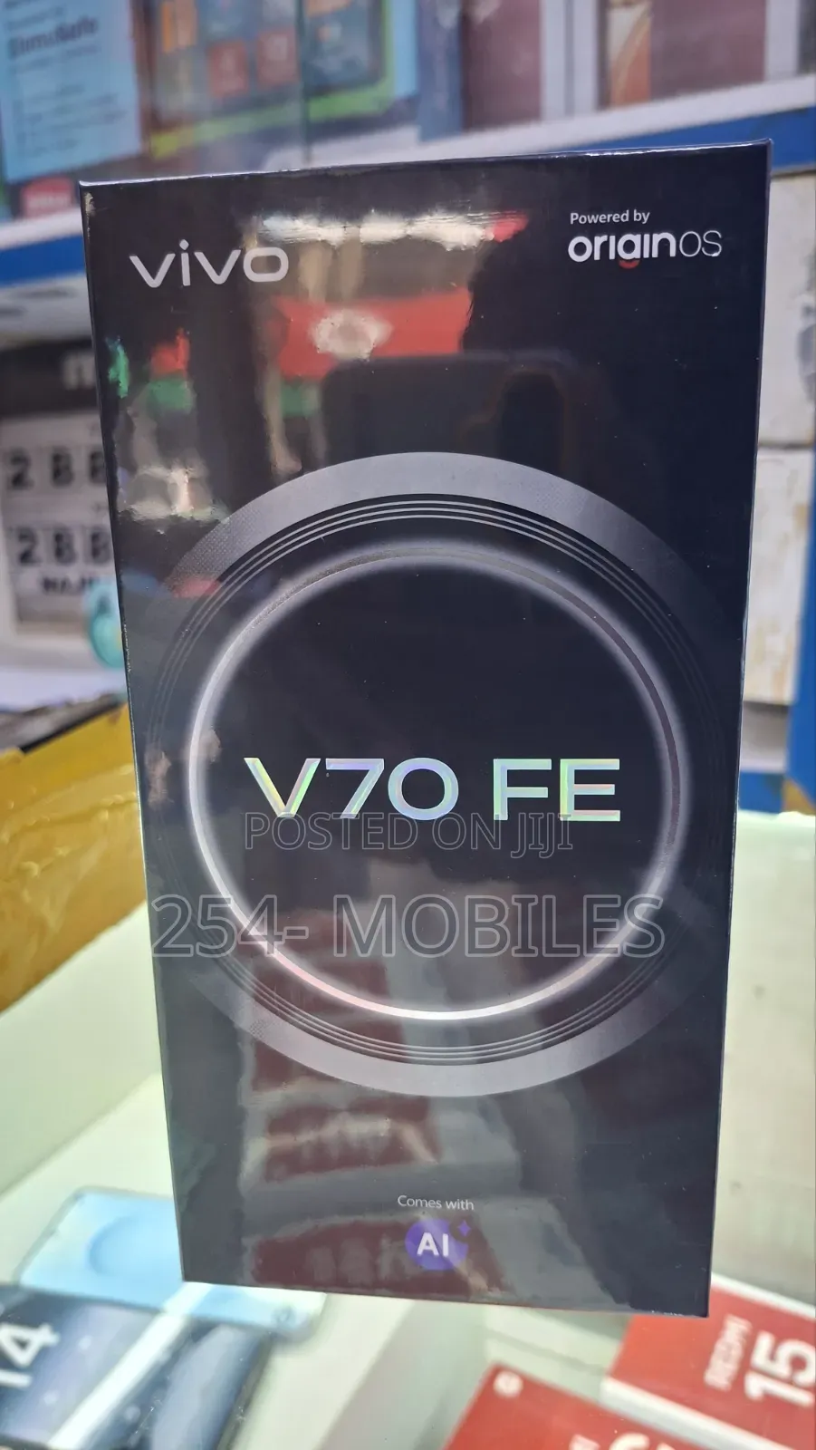 New Vivo V70 256 GB Black