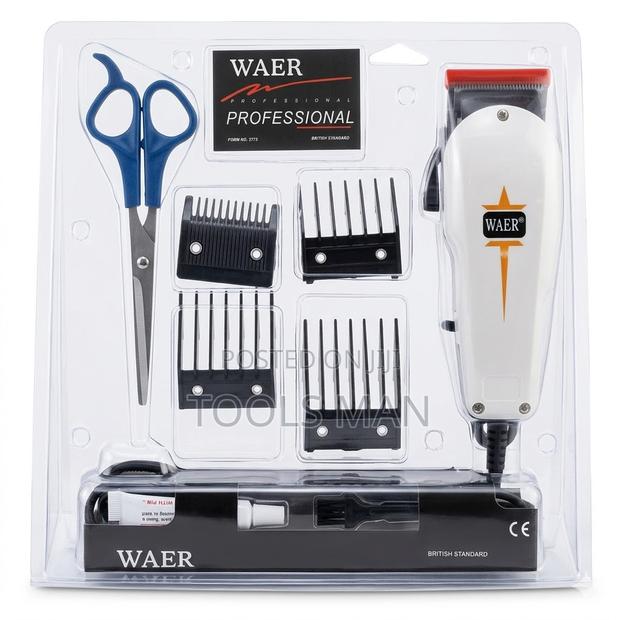 Waer Hair Clipper Shaver Set - Heavy Duty Barber Shaving Machine