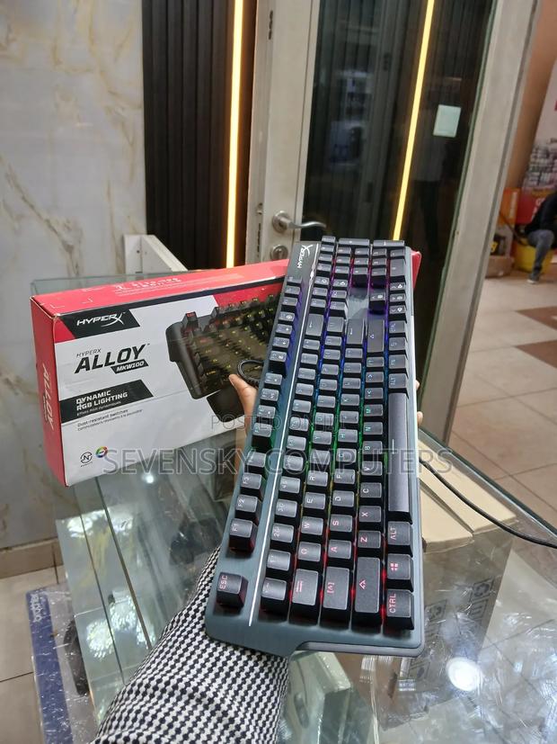 Hyperx Alloy Mkw100 Mechanical Gaming Keyboard RGB Backlit - thumbnail 2