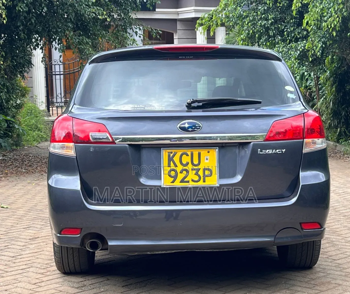 Subaru Legacy 2012 Gray