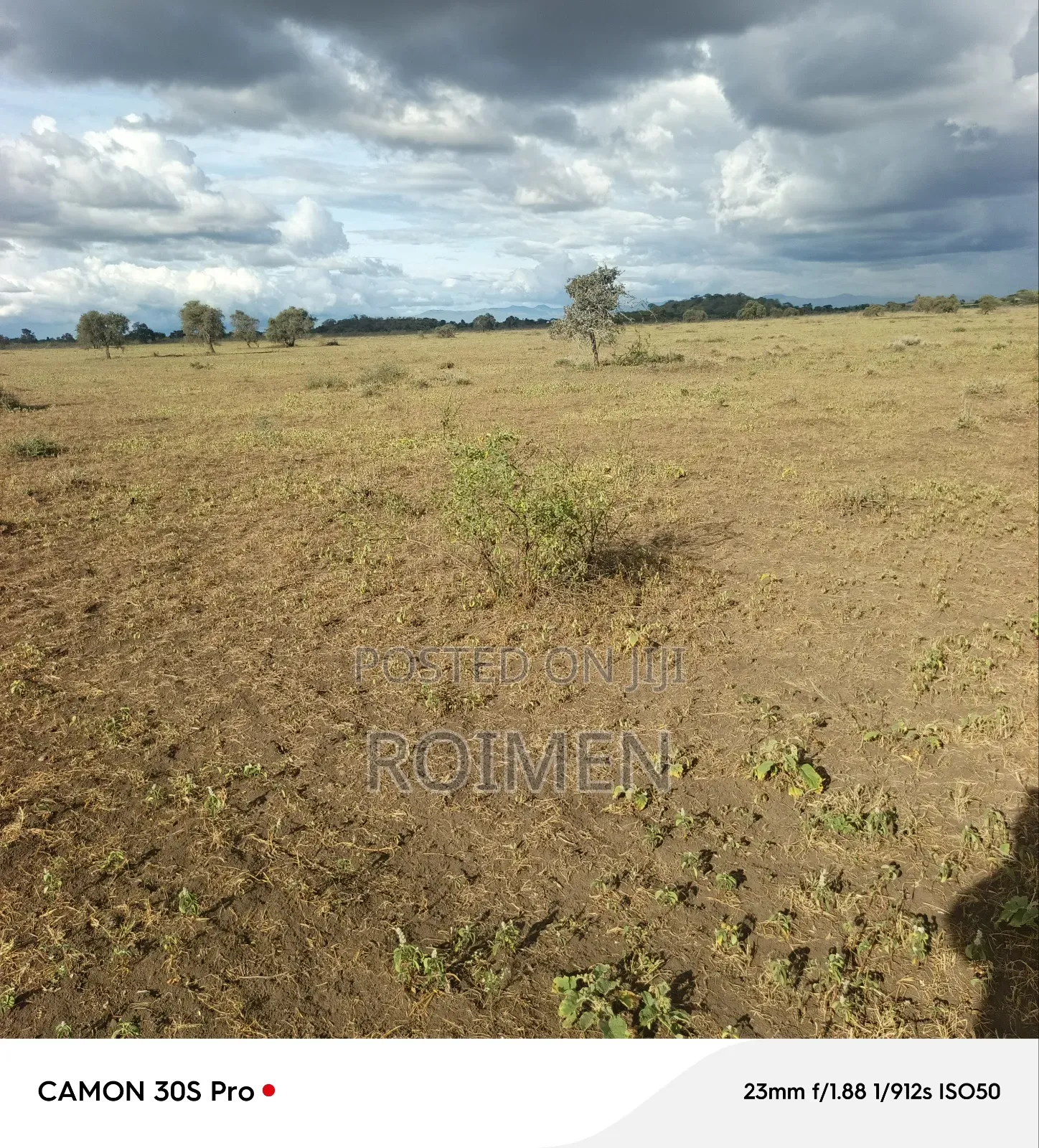 10 Acres Land With Water Supply and Few Meters From Main Road