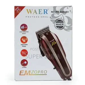 Waer Professional Hair Clipper V8000 Corded Shaving Machine Wa8490-831