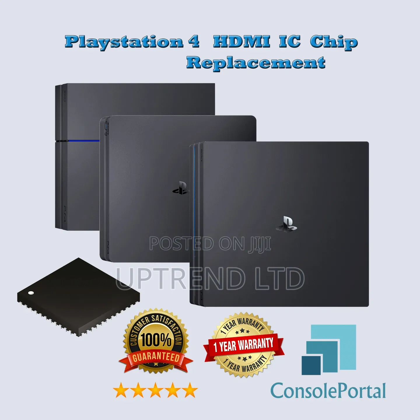 Ps4 White Light of Death Fix: Hdmi Ic Chip Replacement (Step-by-Step)