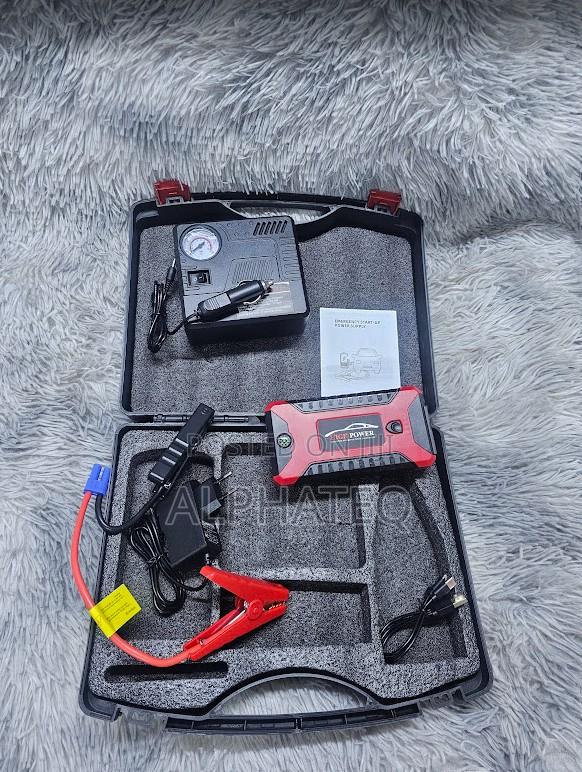 Car Jump Starter Power Bank With Air Compressor