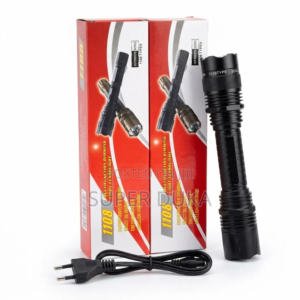 Torch.1108 Type Rechargeable Security Led Flashlight