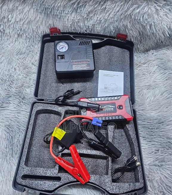 Car Jump Starter Pack With Led Light and Pump