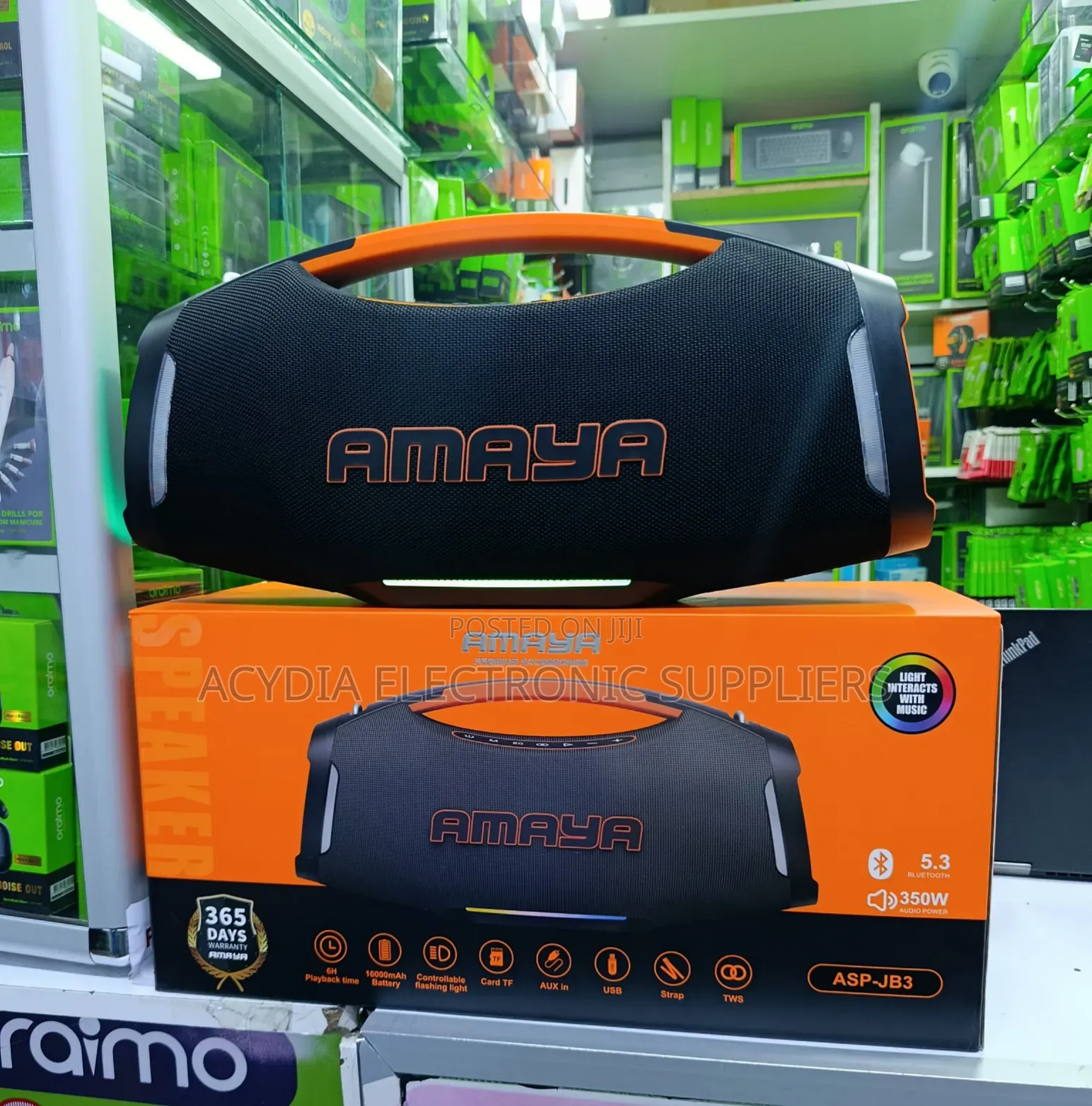 Ama Asp Jb3 Wireless Portable Bluetooth Speaker