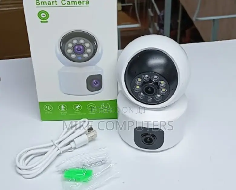 Sim Card 4g Camera Indoor Dual Lens Wifi Smart