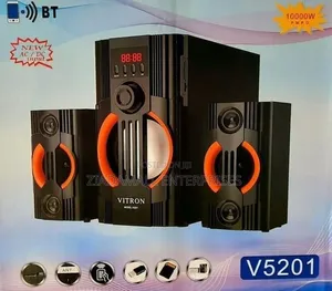 *Vitron Woofer V5201 2.1 Powerful Bass Performance for Immersive Sound