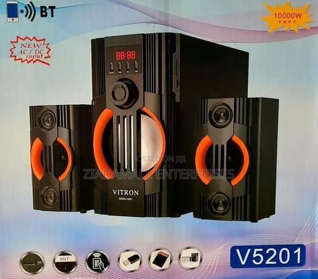*Vitron Woofer V5201 2.1 Powerful Bass Performance for Immersive Sound