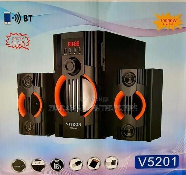 *Vitron Woofer V5201 2.1 Sleek Design Meets Everyday Entertainment