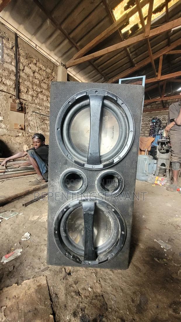 Double Speaker With Built-in Amplifier - main view