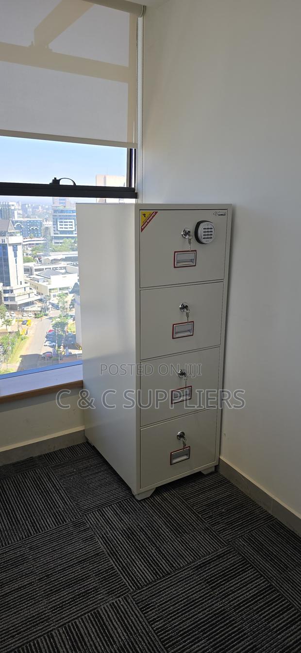 Storage Cabinets; 4-Drawers Fireproof Seek Cabinet - thumbnail 6