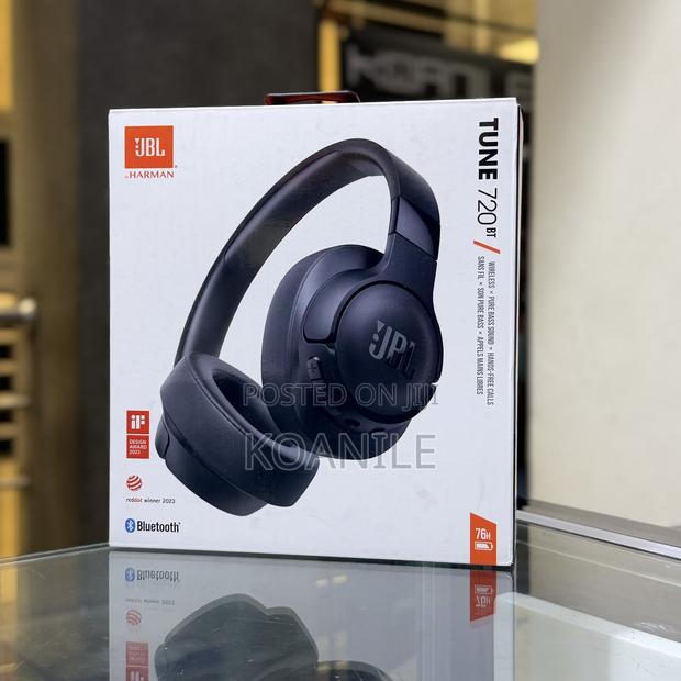 JBL Tune 720bt Headphones (Black)