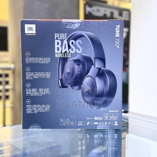 JBL Tune 720bt Headphones (Black) - thumbnail 2