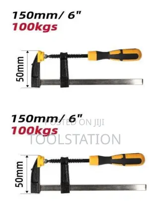 F Clamps Set of 2x 6 Inch :50x150mm Edl110515 Heavy Duty
