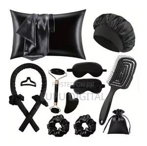 13 Pieces Heatless Curling Set