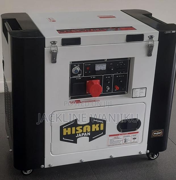 Hisaki 3 Phase 10kva Diesel Generator Machine/3 Phase Generator Hisaki