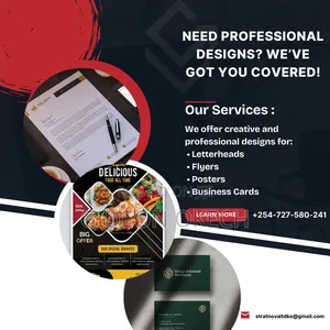 Letterheads | Flyers | Posters | Business Cards – All in One Place