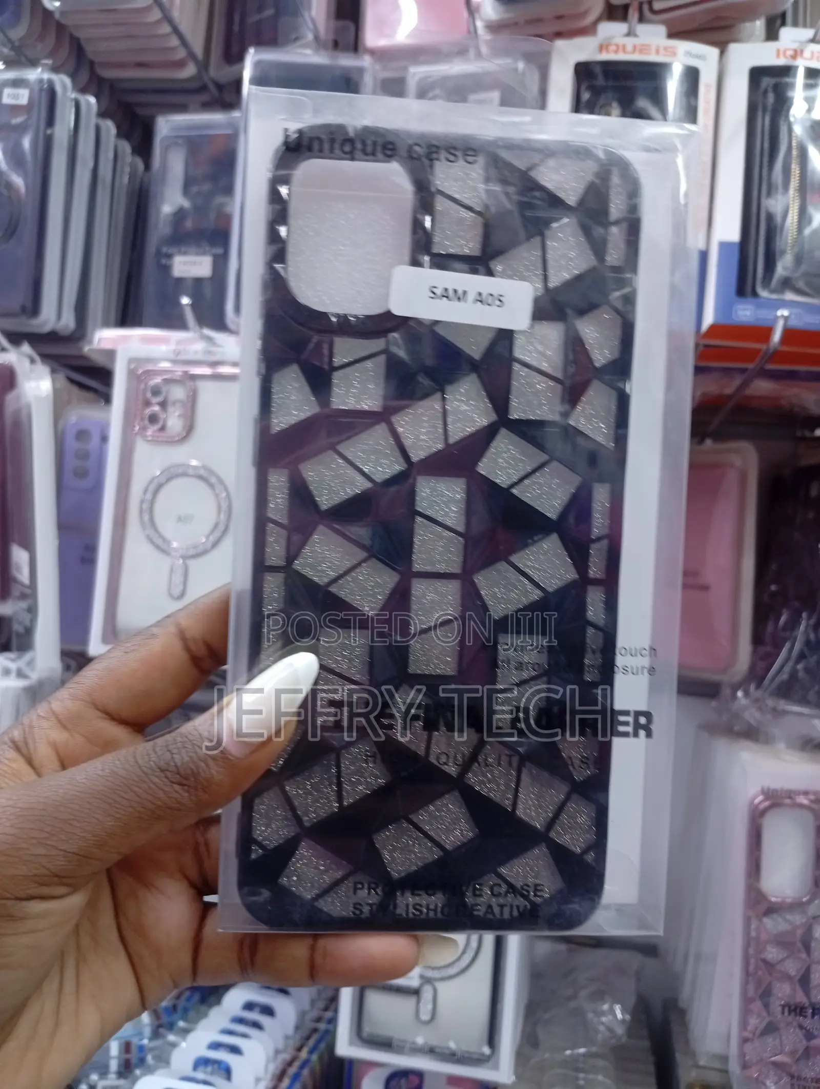 Samsung Galaxy A05 Luxury Diamond Cut Geometric Case